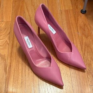 MaxMara Pink Pointed Toe Heels Sz 38